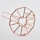 thumbnail image 2 of EeaseMX Soporte de toallas de papel de cocina de hierro de estilo europeo Soporte de encimera de encimera de papel de metal para el hogar (Rose dorado), 2 of 8