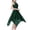 Green dresses, variant on Wycnly Dresses for Women 2025 Party Prom Sexy Lace Empire Waist Irregular Swing Tank Knee-Length Dresses Solid Sleeveless V-Neck Midi Formal Dresses for Women Black XXL