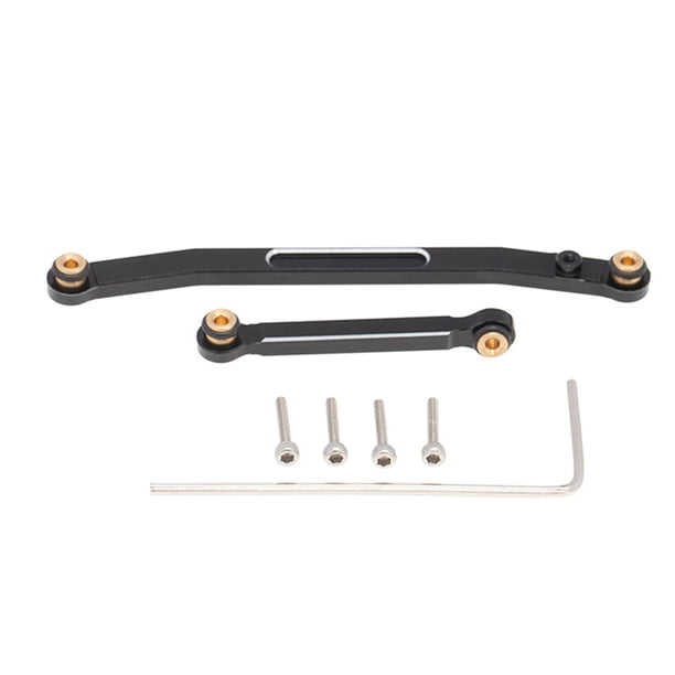 RC Crawler Fix Enlace Varilla de dirección ACTUALIZACIÓN PORTABLE ACCESORIOS DEL VEHÍCULO Reemplazar las piezas Reemplazo para Axial SCX24 90081 1/24 Escala Monstrate FN000938-00