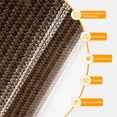 thumbnail image 5 of HOMEDEMO 5'W x 8' H Outdoor Roller Shades Patio, Sun Roller Shade for Porch Balcony Mocha, 5 of 7