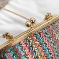 thumbnail image 3 of Bolso bandolera de moda para mujer Bolso colorido con asa superior para regalo (Azul) Likrtyny  Para Estrenar, 3 of 9