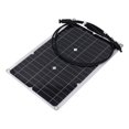 thumbnail image 1 of High-Efficiency 20W Monocrystalline Flexible Solar Panel for 12V Battery Charging, RV, and Off-Grid Applications with Overload Protection, 1 of 6