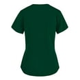 thumbnail image 6 of Sexlip Women's Cartoon Print Short Sleeve T Shirt Cute Design Soft Fabric Daily Casual Wear Green XXL, 6 of 7