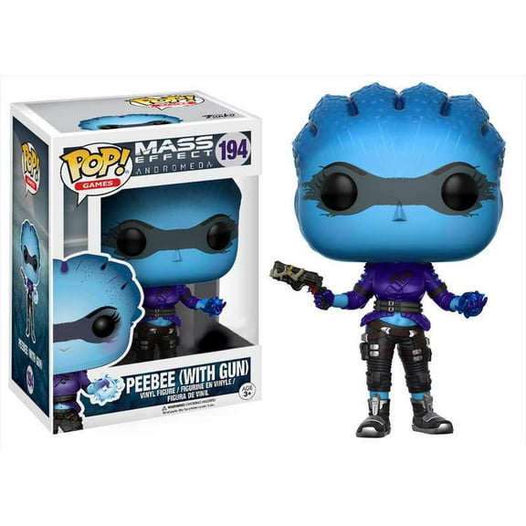 Mass Effect Funko POP! Games Peebee Vinyl Figure (with Gun)