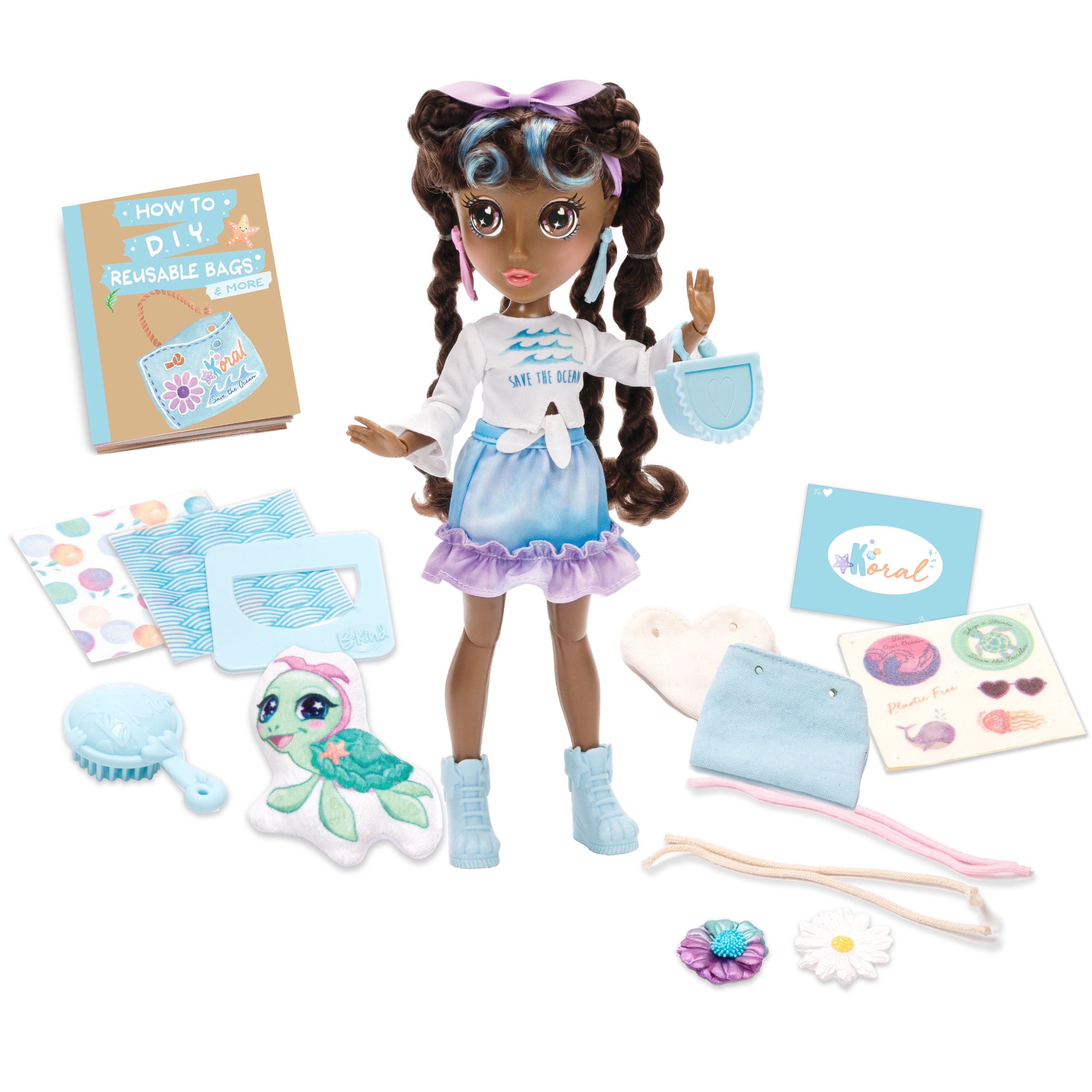 2x Party Princess Woman Doll Fashion Girls Childrens Toy Birthday Gift Set 