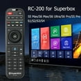 thumbnail image 5 of Original SuperBox Remote Control with Cover Voice and Bluetooth Replacement for S7 S6 S5 Max Pro Ultra, 5 of 7