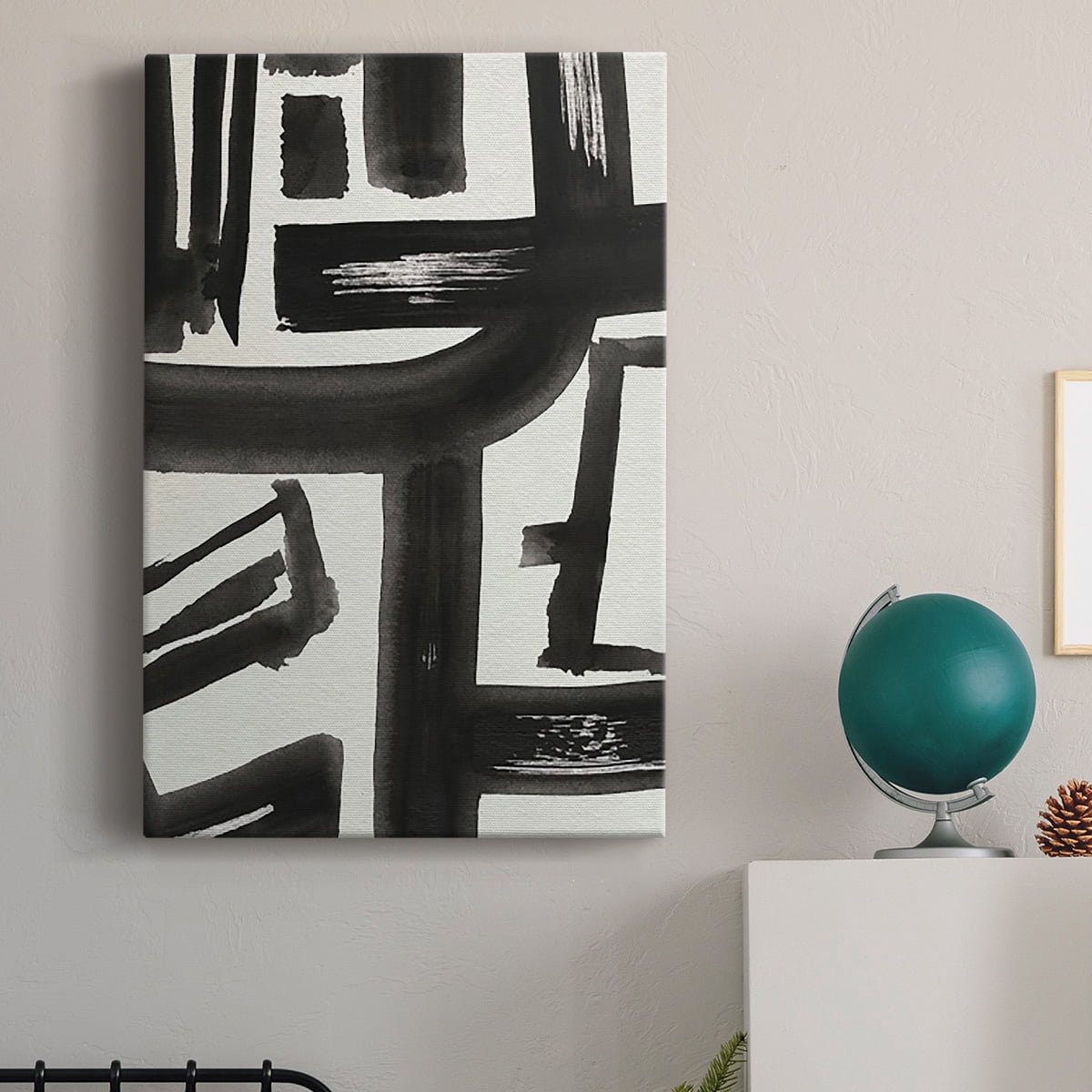 Inkwell Intersect II Premium Gallery Wrapped Canvas - Ready to Hang