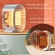 thumbnail image 3 of Calentador eléctrico de ventilador de cerámica de 1200 W con 2 configuraciones de calor y protección contra sobrecalentamiento Calefacción rápida y silenciosa con bajo consumo de energía (blanco), 3 of 5