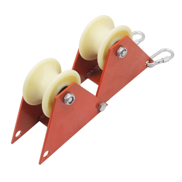 Polea de retracción de cuerda Polea manual Protección especial Protección resistente al desgaste Retracción de cuerda para trabajos a gran a