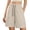 Beige, variant on Women’s Quick-Dry Casual Shorts, Elastic Waist Drawstring With Pockets, Lightweight Summer Shorts For Beach, Hiking & Sports Black S