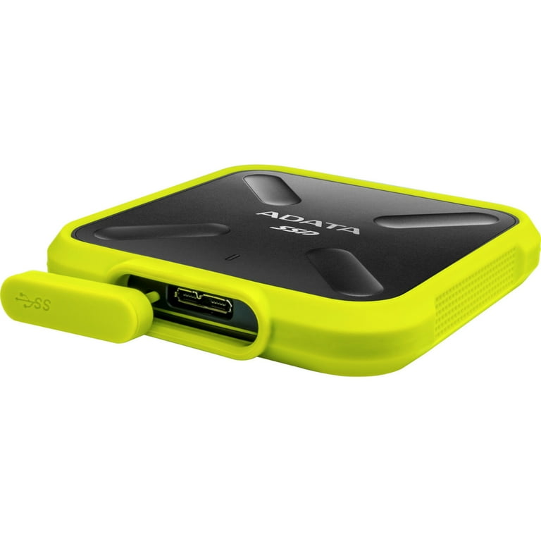 Adata SD700 ASD700 1TU31 CYL 1 TB Portable Solid State Drive External Yellow Walmart
