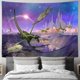 thumbnail image 4 of Tapiz, Tapiz psicodélico de animales medievales para colgar en la pared para dormitorio, sala de estar, dormitorio universitario, decoración 100X70CM, 4 of 4