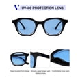 thumbnail image 4 of Anteojos de Sol VANLINKER VL9829 Retro Redondos 46mm UV400, 4 of 5