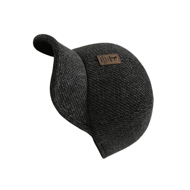 Minnieouse Calentamiento de invierno Gorra de béisbol Hebilla ajustable Sombrero de algodón portátil con protector de oídos Sombreros deportivos Sombreros Negro Minnieouse AP013114-02