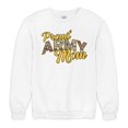 thumbnail image 5 of Proud Army Mom Sweatshirt US Military Family Pride Veteran Patriotic Armed Forces Mother's Day Licensed Crewneck, 5 of 7