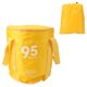 thumbnail image 1 of Bolsa de baño plegable para remojar los pies, portátil, impermeable, con aislamiento, para el hogar, lavabo para pedicura con tapa, color amarillo mango, 1 of 14