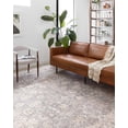 thumbnail image 3 of Loloi Skye Grey / Apricot 7' x 9' Oval Area Rug, 3 of 7