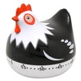 thumbnail image 2 of Temporizador de cocina mecánico corto para gallinas, 12,5 cm Negro, 2 of 8