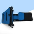 thumbnail image 2 of WAXIAYU 180 Degree Rotation Mobile Phone Arm Belt Cell Phone Arm Holder Band Holder Outdoor Sports Running Equipment Holder (Blue), 2 of 8