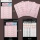 thumbnail image 5 of 2026 Eyebrow Sticker Stencil 24 Shape Self-Adhesive Lazy Quickly Eyebrow Stencil Makeup Pink Women Eyebrows Card Set for Beginner (24 Pairs4), 5 of 5