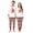 Red, variant on Qaltryn Christmas Pajamas for Women and Men Relaxed Fit Printed Long‑Sleeve Sleep Sets Festive Reindeer Pajamas for Holiday Home Party