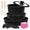 Black, variant on Vivicreate 11-Piece Nonstick Aluminum Pots and Pans Set with Removable Handle, Granite-Inspired Cookware, Induction Compatible, Stackable Design