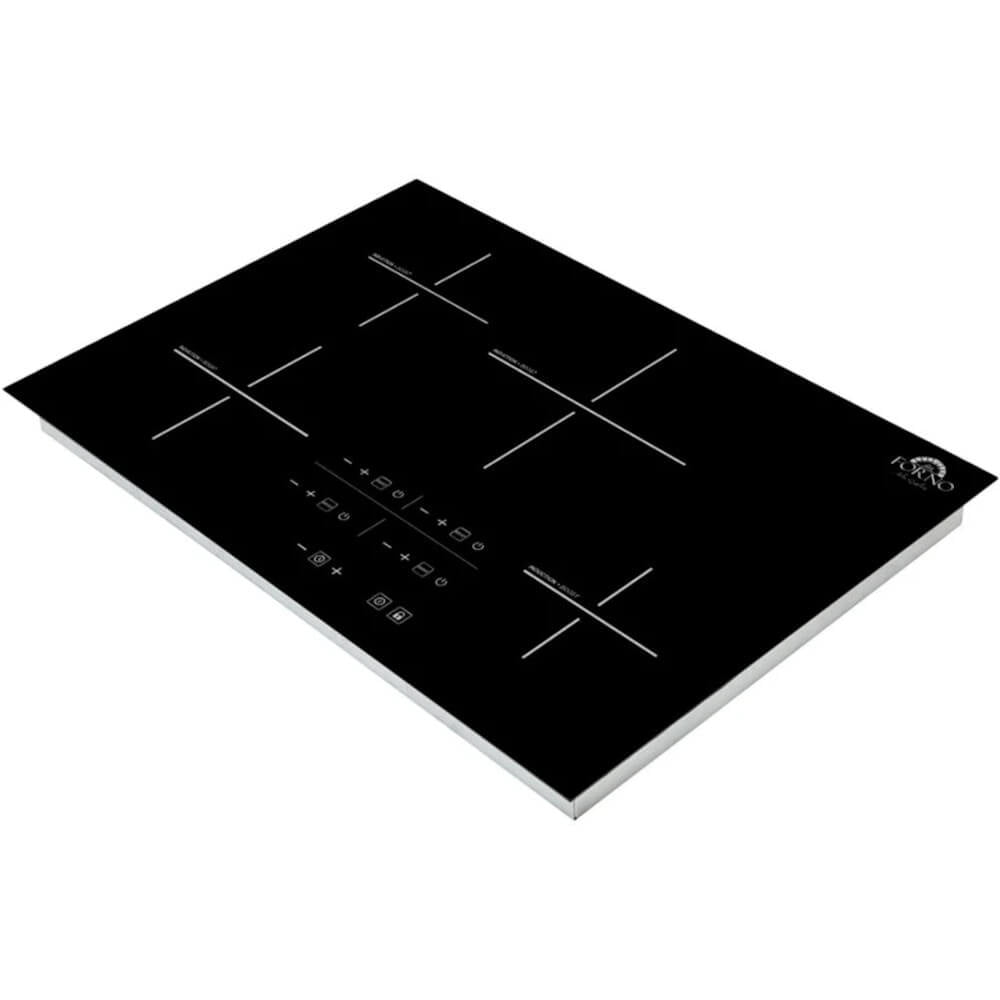 Forno Lecce 30-Inch 4-Zone Induction Cooktop, Touch Control, Multiple Power Levels, Safety Features, Sleek Design