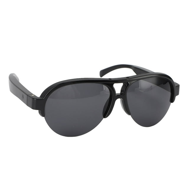 Lunettes d'Appel, Lunettes de Soleil Intelligentes avec Micro Intégré, Haut-Parleurs Doubles, Commande Tactile pour Sport de Plein Air pour Hommes Femmes
