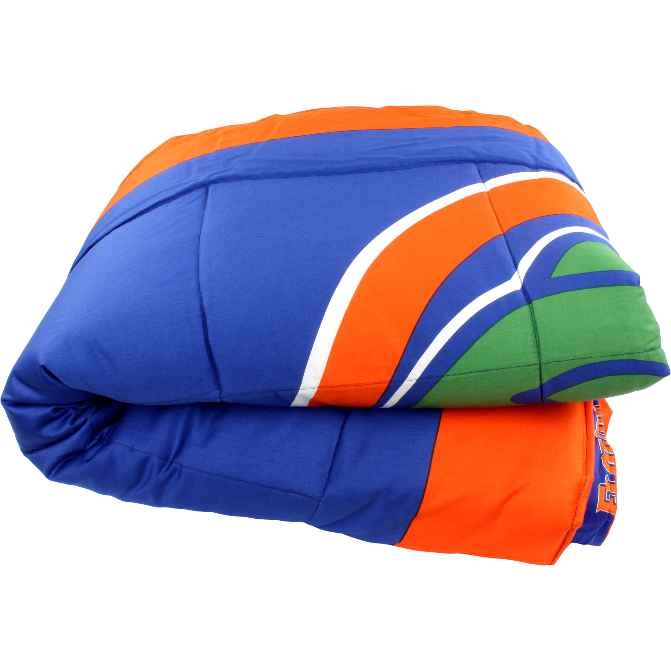 Florida Gators 2 Pc Reversible Cotton Comforter Set, 1 Comforter, 1 Sham, Twin