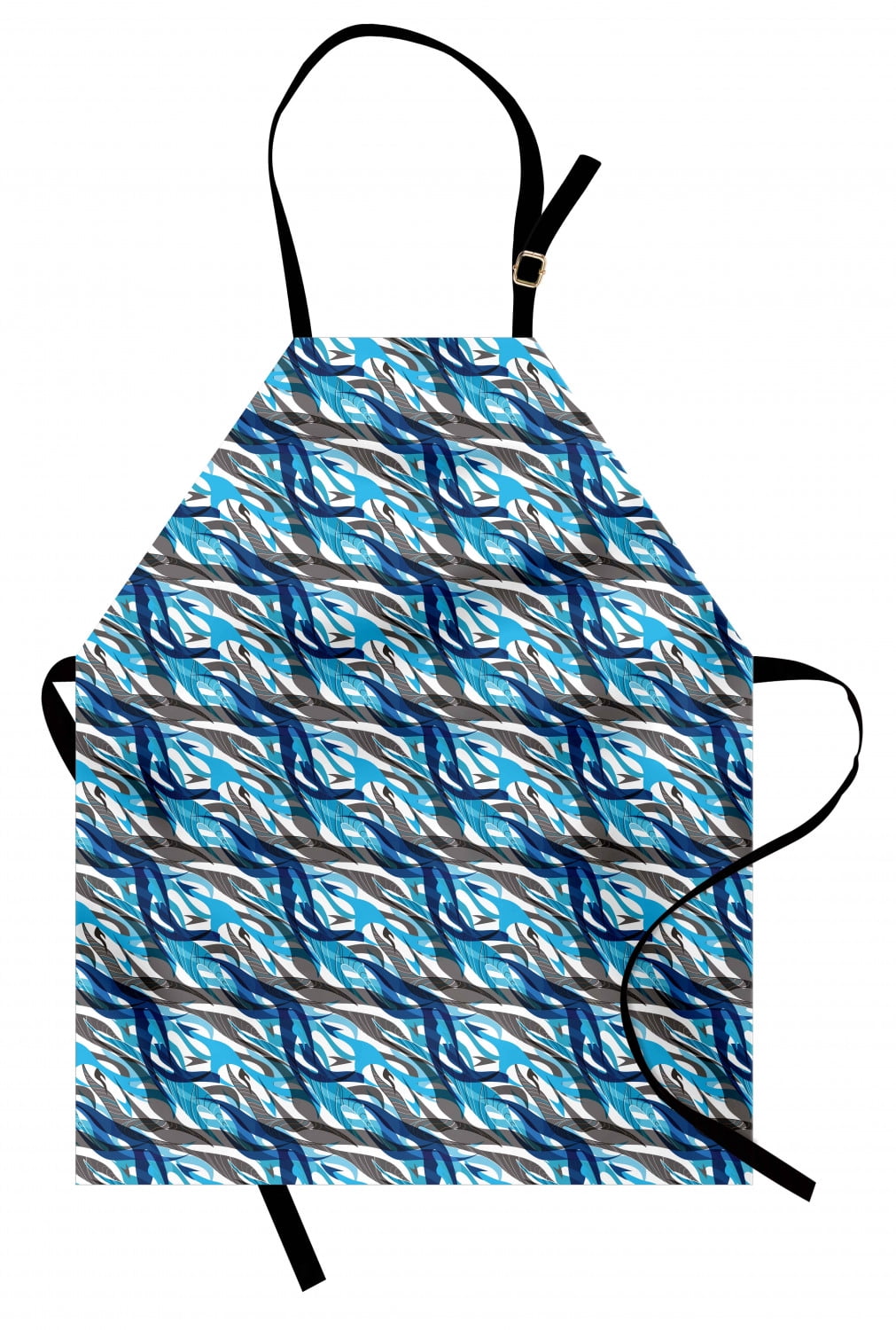 Abstract Apron, Surreal Expressionism Inspired Image Modern Art Stripes ...