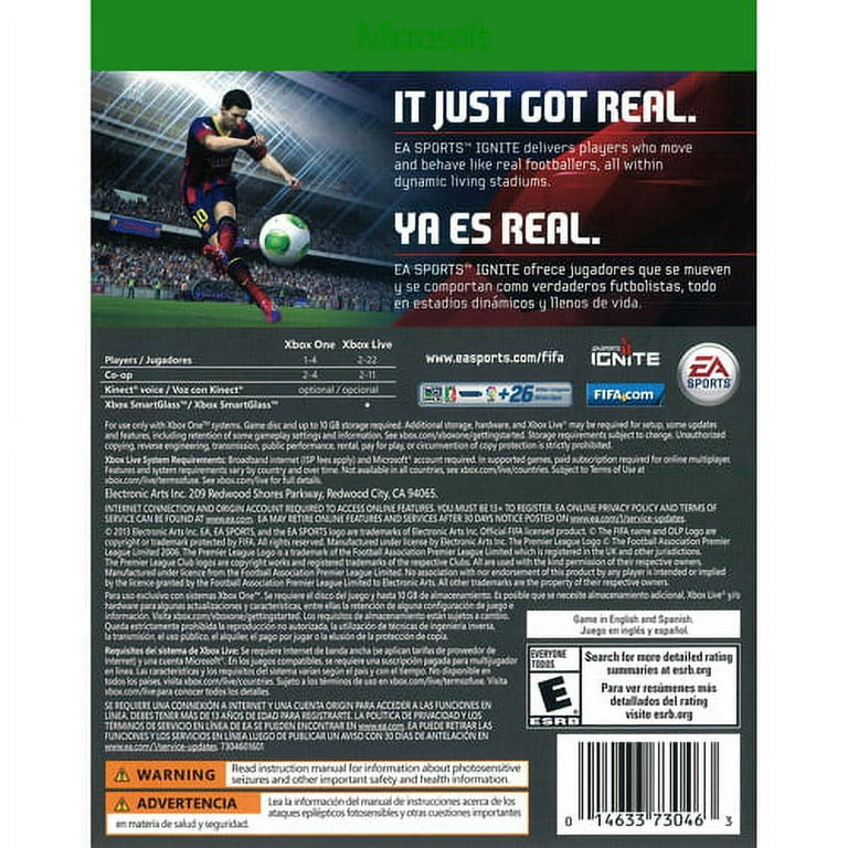 Free FIFA 14 with Xbox One Day One Edition pre-orders only