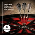 thumbnail image 6 of Viper Sure Grip Soft Tip Dart Set, 16 Grams, Red, 6 of 7