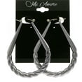 thumbnail image 3 of Mi Amore Dangle-Earrings Gray/Silver-Tone, 3 of 4