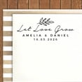 thumbnail image 2 of Printtoo Personalized Self Inking Let Love Grow Stamp Custom Wedding Favor Rubber Stamper-58 x 22 mm, 2 of 4