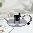 thumbnail image 5 of Tea Pot, 18.6oz Filtration Teapot Set, Removable Heatable Glass Teapot with Infusers for Loose Tea, 5 of 6