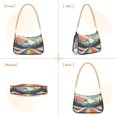 thumbnail image 7 of FORMRS Womens Shoulder Bag with Chain Strap Clutch Purse Cute Tote Handbag, Colorful Road at Night, 7 of 7