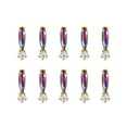 thumbnail image 2 of dianhelloya Nail Art Supplies 10Pcs Nail Ornament Elegant Durable Nail Decoration Fashion Nail Glitters for Jewelry Making, 2 of 8