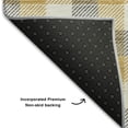 thumbnail image 5 of Addison Rugs Mayfield Premium Machine Washable Transitional Plaid Gray Rectangle Rug, 10' x 14', 5 of 6