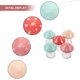thumbnail image 5 of 5 tubos de brillo labial con forma de hongo, con varita., 5 of 7