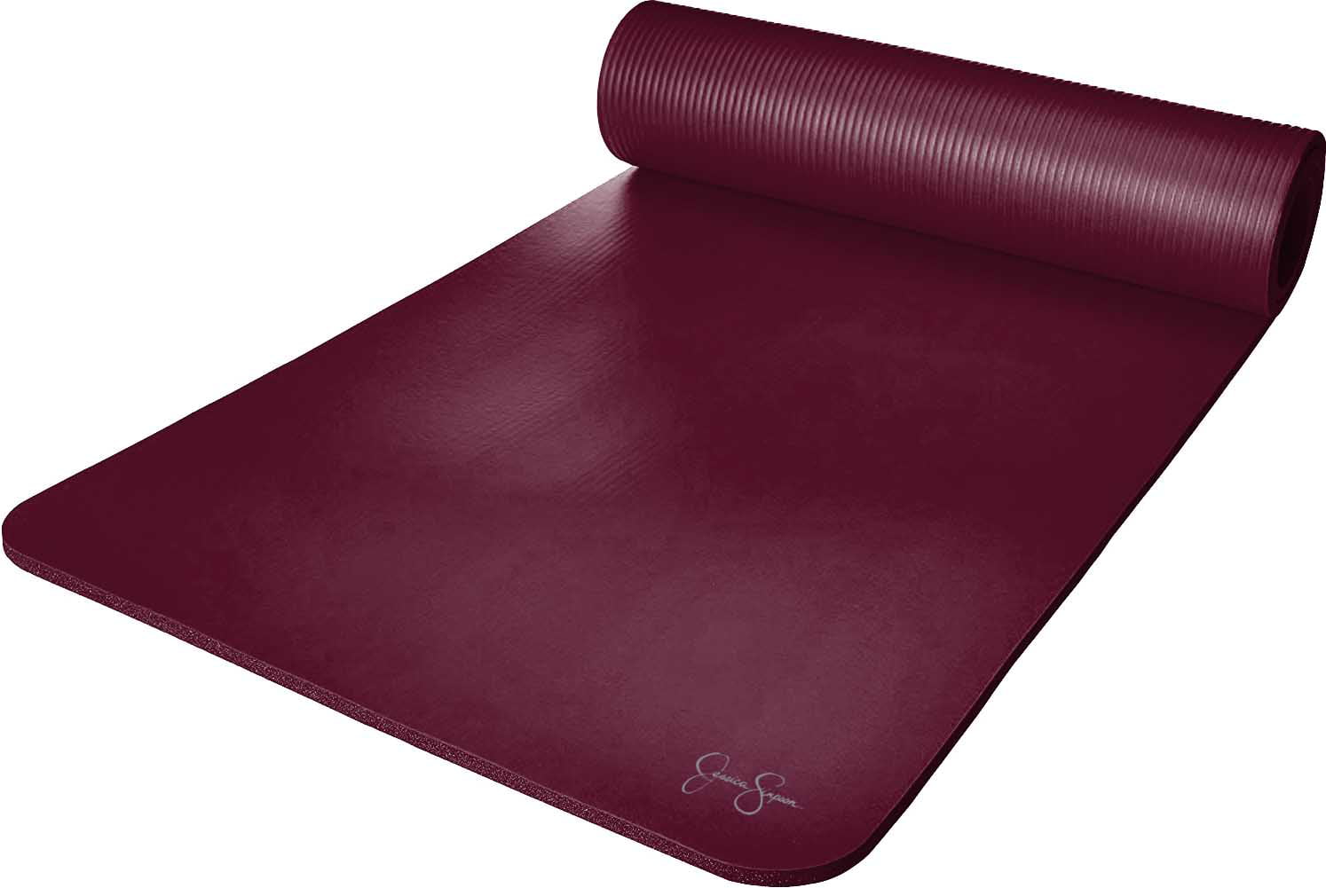 Jessica Simpson Extra Thick Fitness Yoga Mat with Carrying Strap, Floral -  Walmart.com