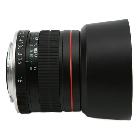 85mm F1.8 Portrait Camera Lens, Full Frame Portrait Camera Lens 28.3° Viewing Angle For D500 D7500 D7200 For D850 D810 D780