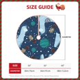 thumbnail image 4 of Kll Alpaca Astronaut In Space Christmas Tree Skirt 48",Party Decorations Farmhouse For Christmas Decorations Holiday Party, 4 of 8