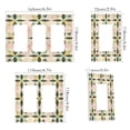 thumbnail image 2 of Yayeee Rocker Switch Wall Plate 1-Gang 4.6"x2.9" Home Decorative Outlet Cover, Retro Black Stars, 2 of 6