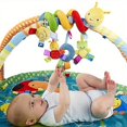 thumbnail image 1 of Baby Bed Spiral Toy, Plush Activity Hanging Cradle Toy, Cartoon Cute Animal Shape Hanging Stroller, Seat, Hanging Rainbow Color Perfect Toy, Best Gift For Baby, New Mom 40 Cm/15.75 Inch, 1 of 4