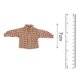 thumbnail image 4 of 1/12 Camisa Masculina Ropa de Muñeca Vestir Durable Cómodo Trajes en Miniatura de Moda Mini Ropa para Muñecas de 6 Pulgadas Figuras Modelo Accesorio Caqui Hugo camisa de muñeca, 4 of 10