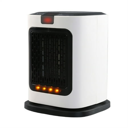 

Fuieoe Home Decor 2 In 1 Heater Fan Portable Cool/Heater Fan Air Circulation Heating Fan 3 Patterns 900/1200W Overheat Protection Personal Small Floor For Home Office