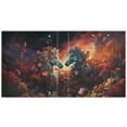 thumbnail image 2 of Horses Flowers Clouds Dark 3 Ring Binders 1.5 inch Hardcover File Folders with Interior Pockets A4 Size Organizer for School Office Hospital Set of 2, 2 of 8