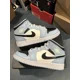 thumbnail image 1 of Ni - ke Size 6Y - Ni - ke Air Jordan 1 Mid GS Ice Blue Black White 555112-401 100% Areal, 1 of 5