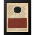 thumbnail image 2 of Stramel, Renee W. 12x14 Black Modern Framed Museum Art Print Titled - Modern Prose II, 2 of 5