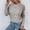 Gray, variant on Great Gifts for Less Ofreoo Women's Winter Collar Strapless Sweater Women's Halter Neck Hollow Fashion Sweater Tops Off The Shoulder Sweater